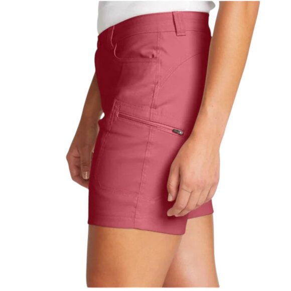 NEW Eddie Bauer 7" Tech Shorts | Coral - Picture 2 of 4